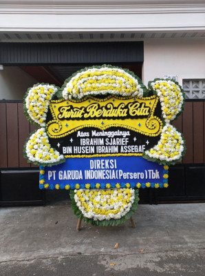 Papan Bunga Duka di Pangkat