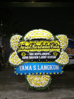 Papan Bunga Duka di Pangkat