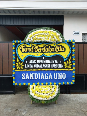 Papan Bunga Duka di Pangkat